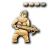 Gilded crossbowmen
